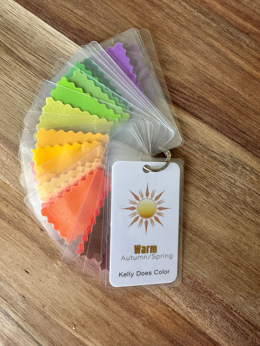 Warm Palette Swatch Ring
