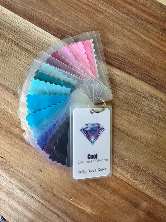 Cool Palette Swatch Ring